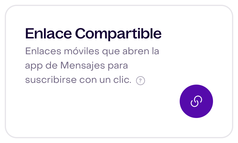 Tarjeta Enlace Compartible en el catálogo de misiones de captura.