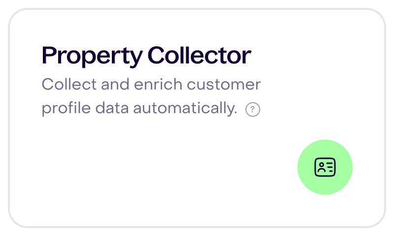 Property Collector in a fictional account.